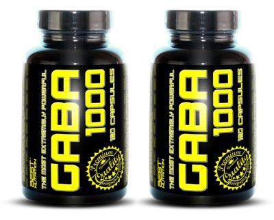 1+1 Zadarmo: GABA 1000 od Best Nutrition 120 kaps. + 120 kaps.