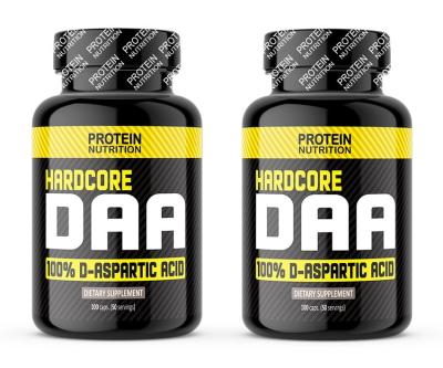 1+1 Zadarmo: Hardcore DAA - Protein Nutrition 100 kaps. + 100 kaps.