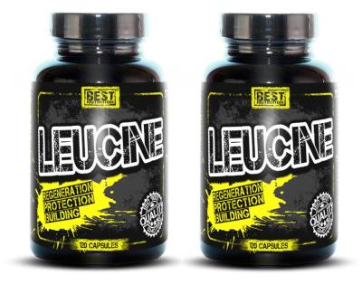 1+1 Zadarmo: Leucine od Best Nutrition 120 kaps. +  120 kaps.