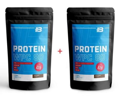 1+1 Zadarmo: Protein WPC 80 -  1000 g + 1000 g Banana