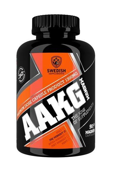 AAKG Magnum Caps - Swedish Supplements 90 kaps.