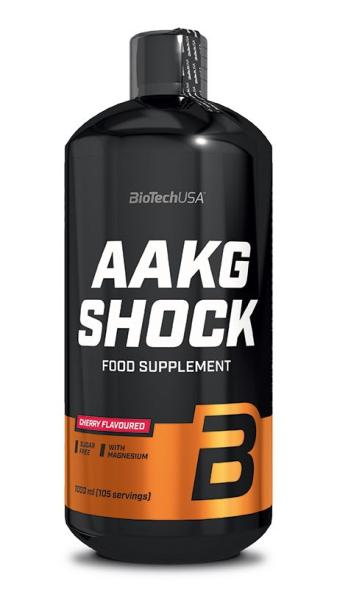 AAKG Shock Extreme - Biotech USA 1000 ml Pomaranč