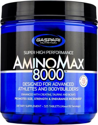 Amino Max 8000 - Gaspari Nutrition 325 tbl.