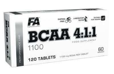 BCAA 4:1:1 1100 - Fitness Authority 120 tbl.