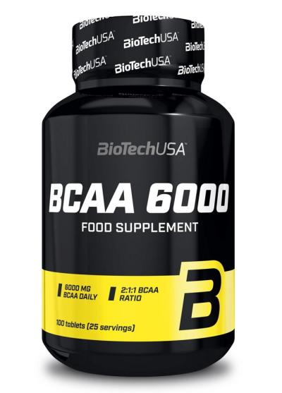 BCAA 6000 - Biotech USA 100 tbl.