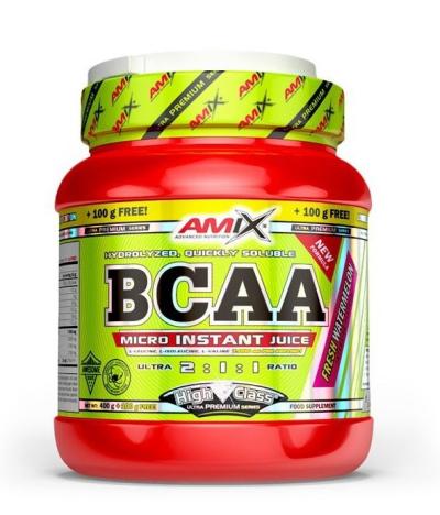 BCAA Micro Instant Juice 2:1:1 -  400 g + 100 g Green Apple