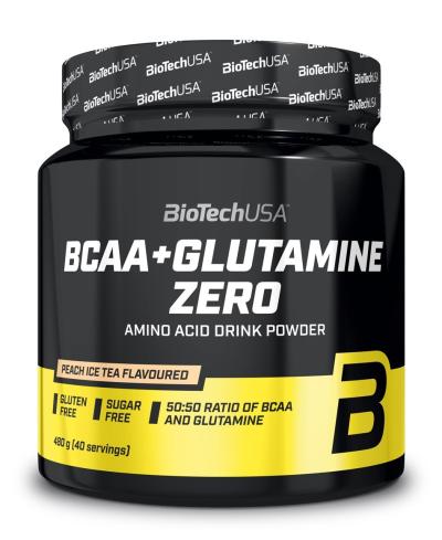 BCAA+Glutamine Zero - Biotech USA 480 g Orange