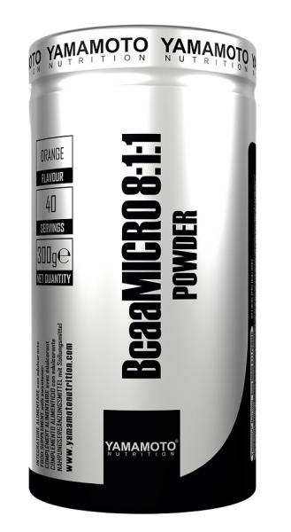 BcaaMICRO 8:1:1 POWDER - Yamamoto 300 g Cola Lime