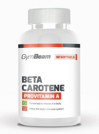 Beta Carotene - GymBeam  60 kaps.