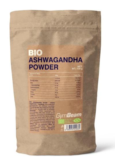 Bio Ashwagandha Powder - GymBeam 100 g