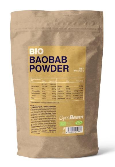 Bio Baobab Powder - GymBeam 200 g