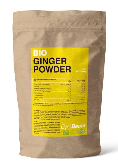 Bio Ginger Powder - GymBeam 200 g