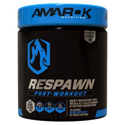 Black Line Respawn Post-Workout - Amarok Nutrition 500 g Orange