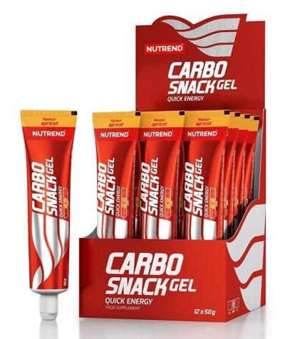 Carbo Snack tuba - Nutrend 12 x 50 g Lemon