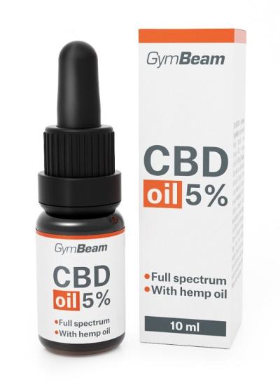 CBD Oil 5% - GymBeam 10 ml. Natural