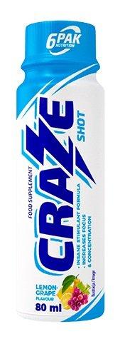 Craze Shot - 6PAK Nutrition 80 ml. Lemon Grape