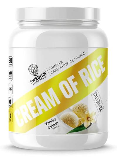 Cream of Rice - Swedish Supplements 1000 g Vanilla Gelato