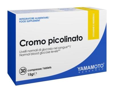 Cromo Picolinato (chróm) - Yamamoto 30 tbl.