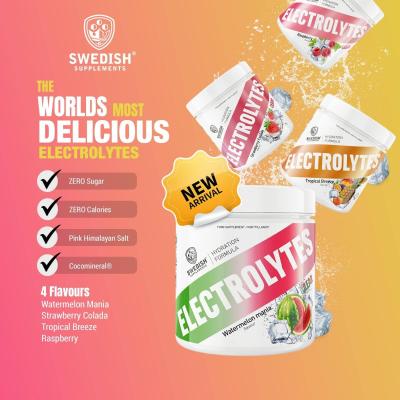 Electrolytes Clear - Swedish Supplements 240 g Yuzu Lemonade