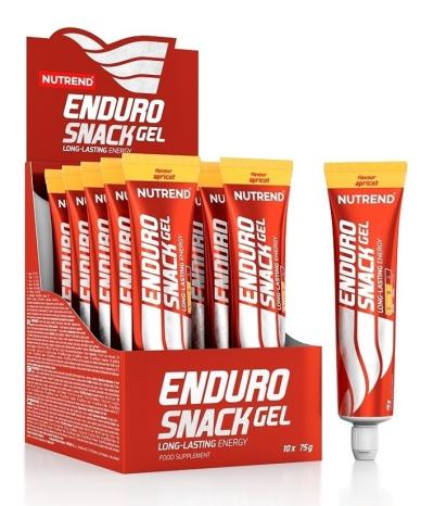 EnduroSnack Gel tuba - Nutrend 10 x 75 g Salted Caramel
