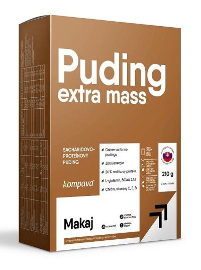 Extra Mass Puding - Kompava 6 x 35g Vanilka