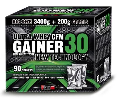 Gainer 30 - Vision Nutrition 3,6 kg Mix