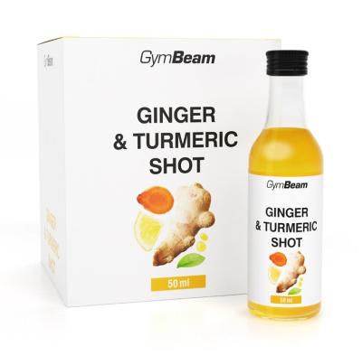 Ginger and Turmeric Shot - GymBeam 50 ml.