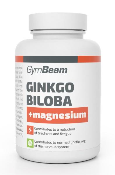 Ginkgo Biloba+Magnesium - GymBeam 90 kaps.