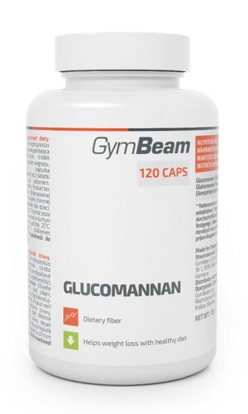 Glucomannan - GymBeam 120 tbl.