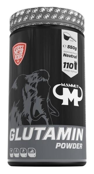 Glutamin Powder - Mammut Nutrition 550 g