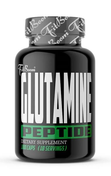 Glutamine Peptide - FitBoom 180 kaps.