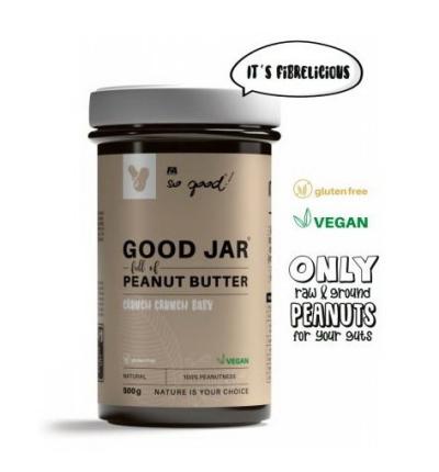 Good Jar Peanut Butter - Fitness Authority 500 g Crunchy