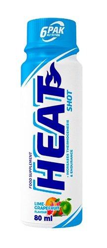 Heat Shot - 6PAK Nutrition 80 ml. Grapefruit Lime