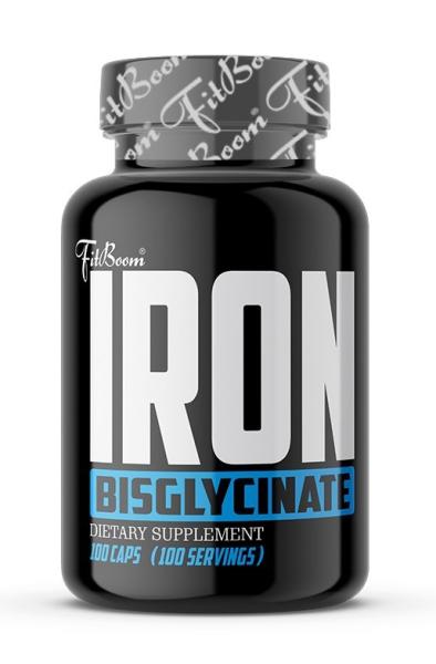 Iron Bisglycinate - FitBoom 100 kaps.
