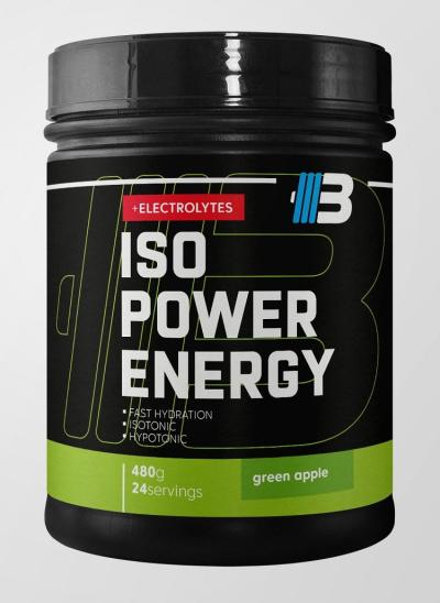 Iso Power Energy - Body Nutrition 480 g Orange