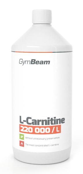 L-Carnitine - GymBeam 1000 ml. Orange