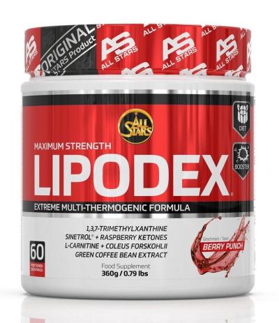 Lipodex Powder - All Stars 360 g Berry Punch