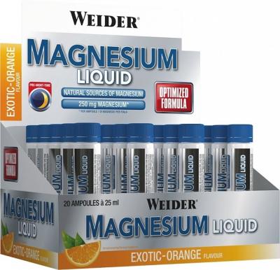 Magnesium Liquid - Weider 1 monodóza á 25 ml.