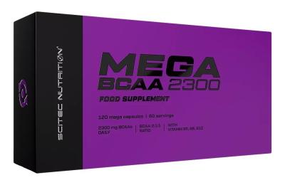 Mega BCAA 2300 - Scitec Nutrition 120 kaps.