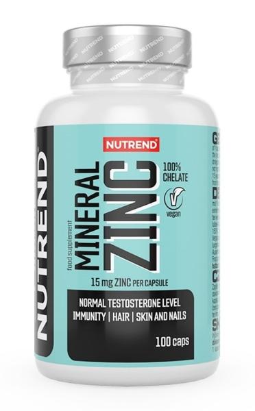 Mineral Zinc - Nutrend 100 kaps.