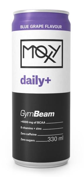 Moxy Daily+ - GymBeam 330 ml. Blue Grape