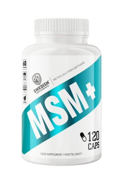 MSM+ - Swedish Supplements 120 kaps.