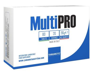 MultiPRO (komplexný multivitamín a multiminerál) - Yamamoto 80 tbl.