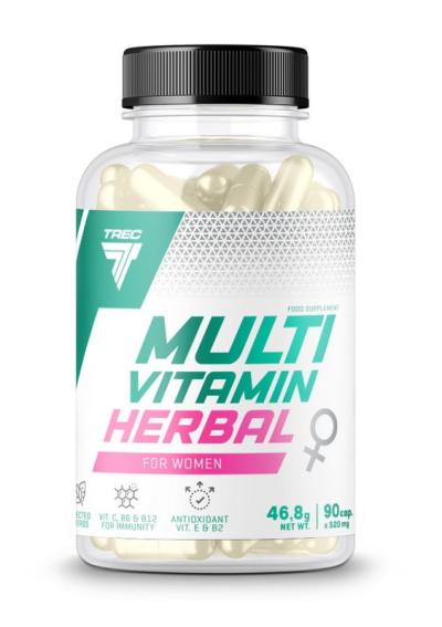 Multivitamin Herbal for Women - Trec Nutrition 90 kaps.