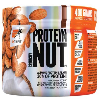 Nut Protein Crunchy - Extrifit  400 g Dvojitá čokoláda