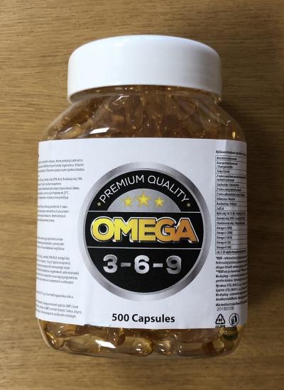 Omega 3-6-9 - Still Mass 500 kaps.