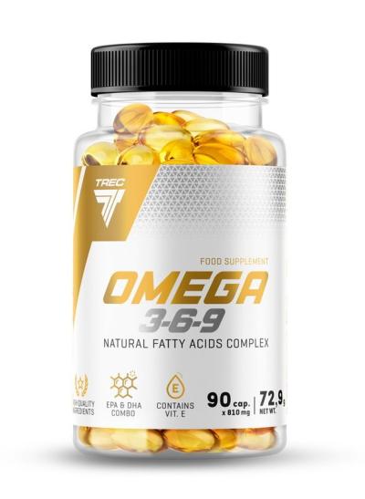 Omega 3-6-9 - Trec Nutrition 90 kaps.