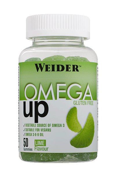 Omega 3 UP Gummies - Weider 50 gummies Lime