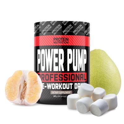 Power Pump Professional - Protein Nutrition 660 g Mango (Caffeine Free)
