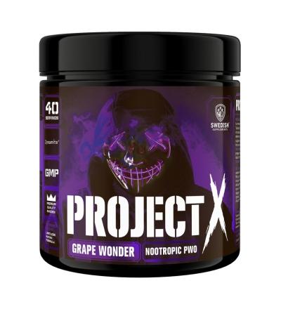 Project X - Swedish Supplements 330 g Grape Wonder